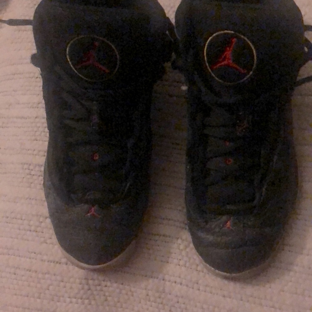 Jordan 13 black red and white